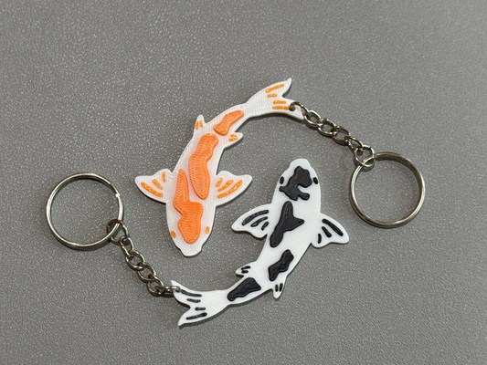 Koi Fish Keyring