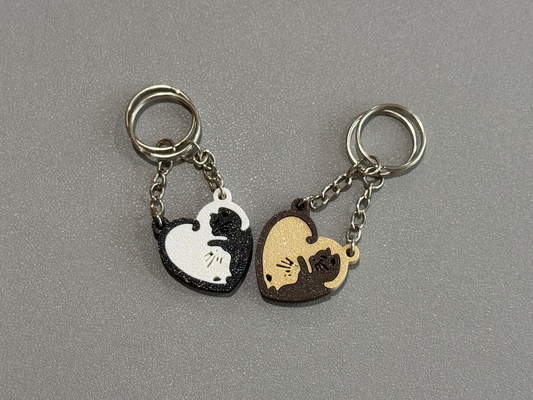 Kitten Cuddle Keyring