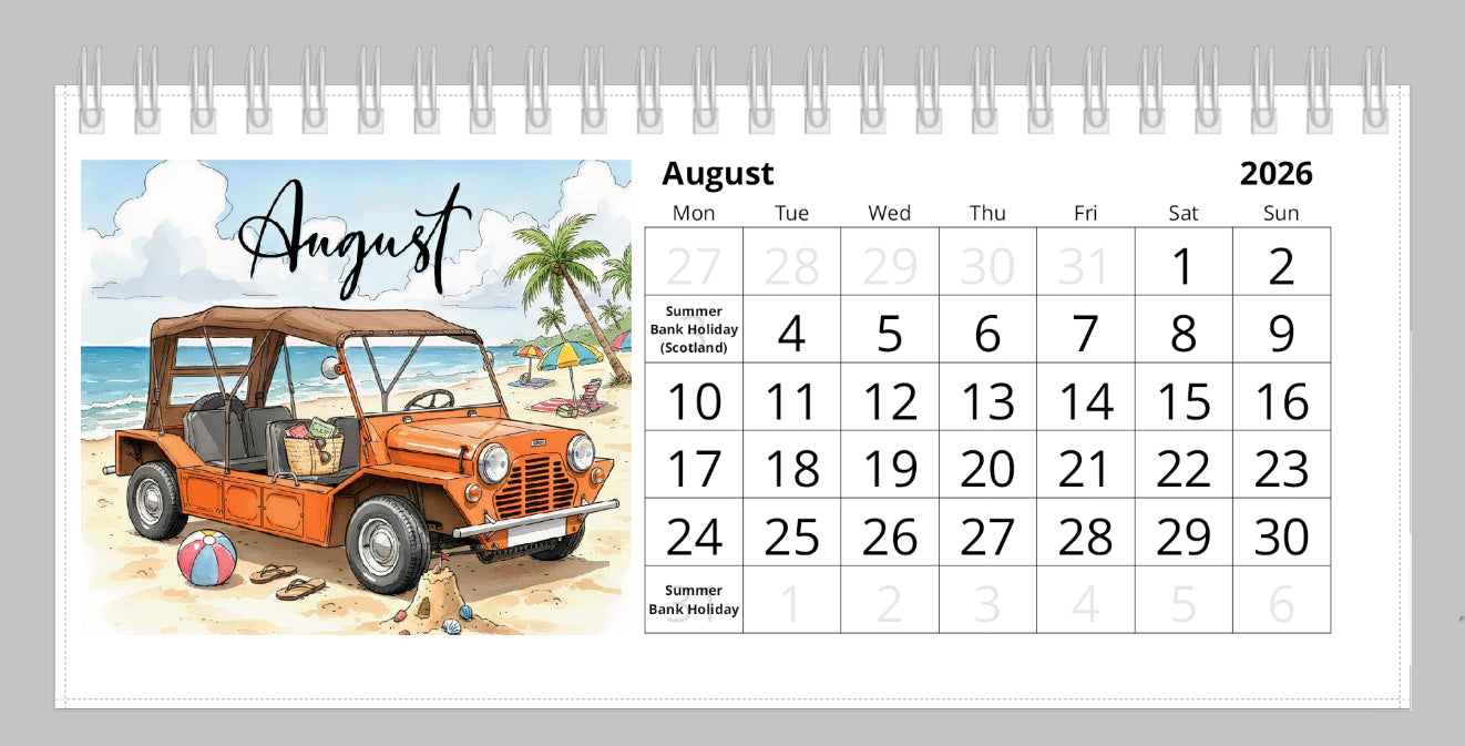 Classic Mini Calendars