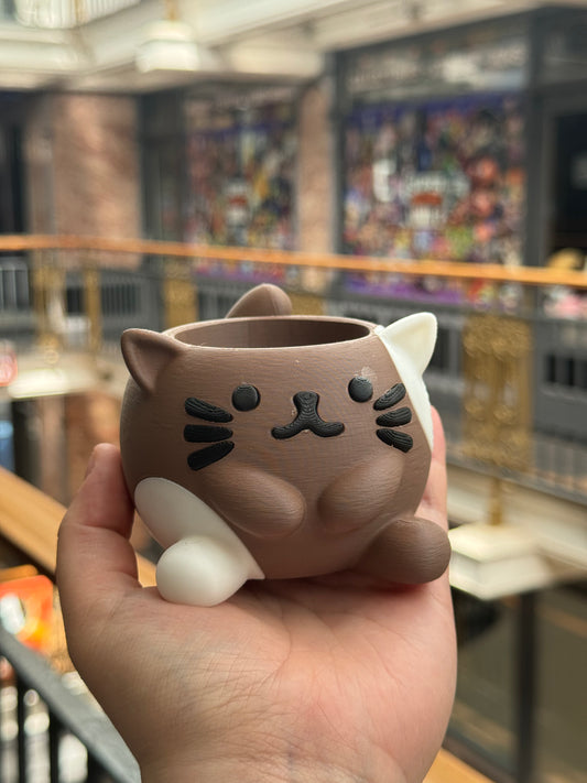 Cat Mini Planter