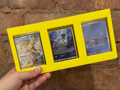 3-Card TCG Display Frame