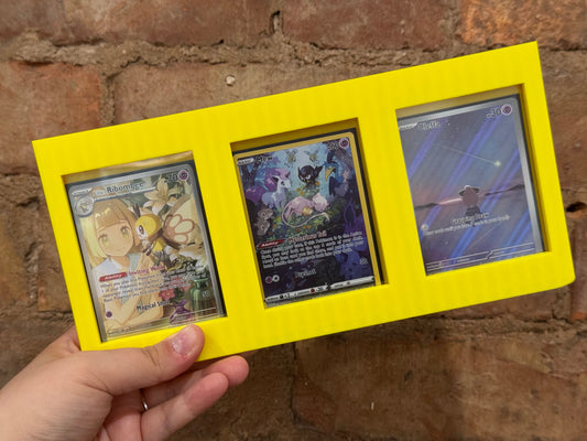 3-Card TCG Display Frame