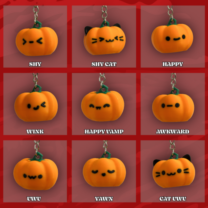 Pumpkin Keyrings
