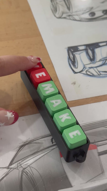 DIY Custom Keyboard Fidget Toys